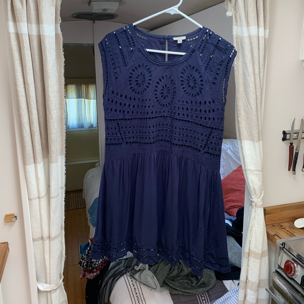Beautiful Navy blue mini dress
